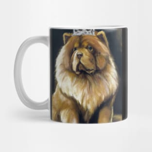 Chow Chow with Crown Mug